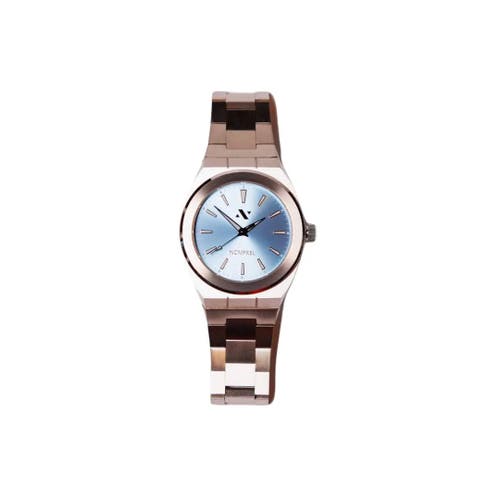 NCMPRBL Elevate Link Denim Blue Bracelet Watch, 42MM in Silver/blue  product