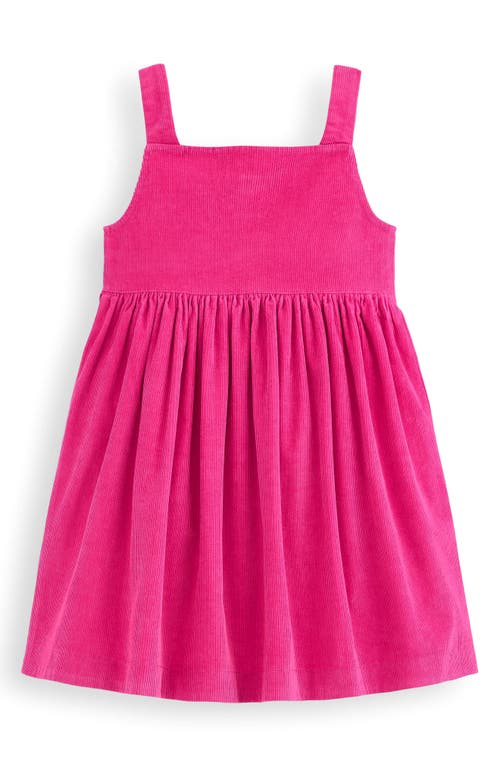 Mini Boden Kids' Corduroy Pinafore Dress In Pink