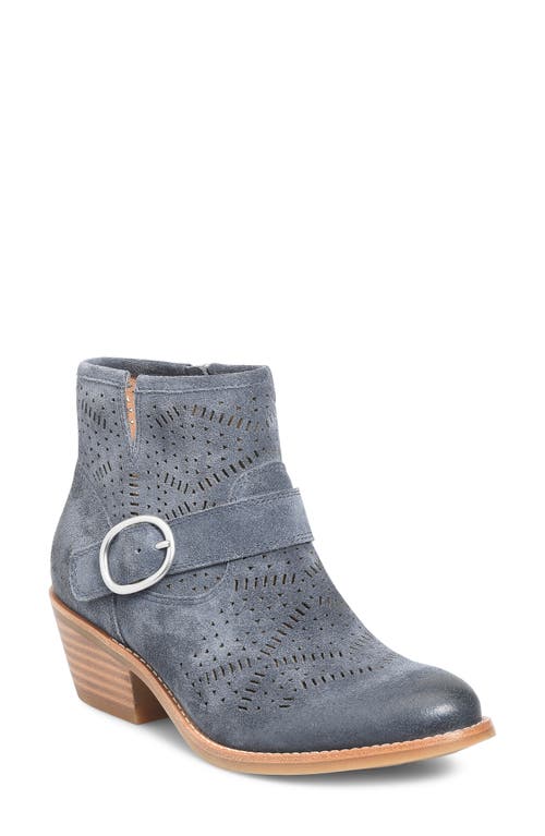 Söfft Adriana Block Heel Bootie In Blue