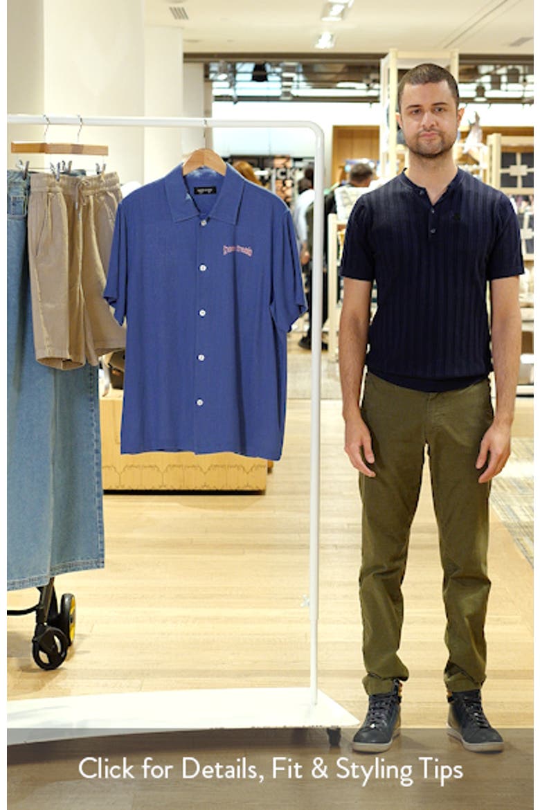 Don't Fake the Funk Short Sleeve Cotton Button-Up Shirt video