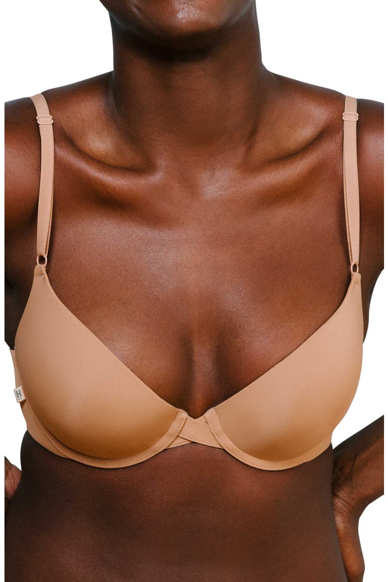 The Boost Underwire Push-Up Bra, Main, color, TAN