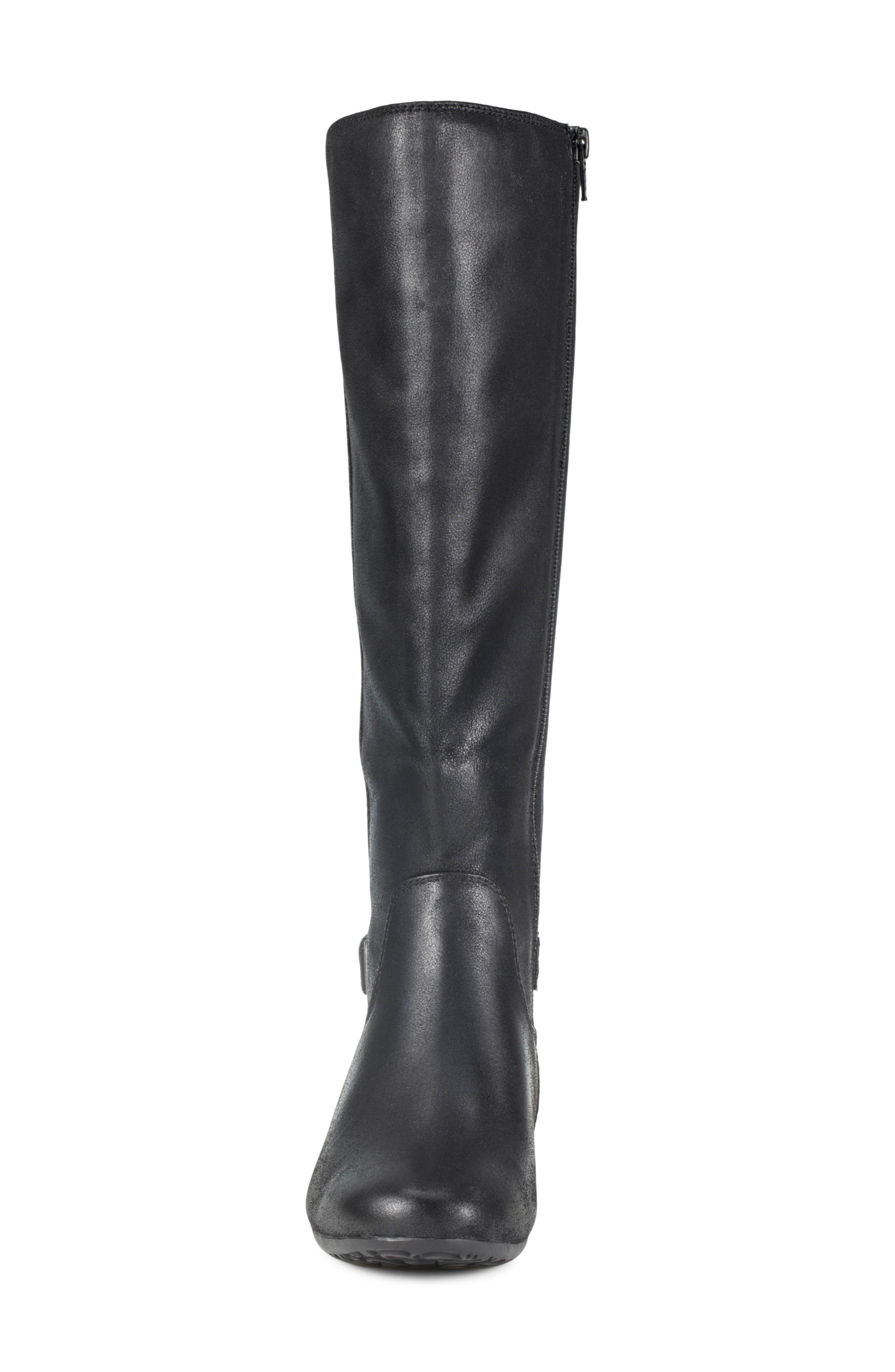 Paullina Knee High Boot, Alternate, color, BLACK