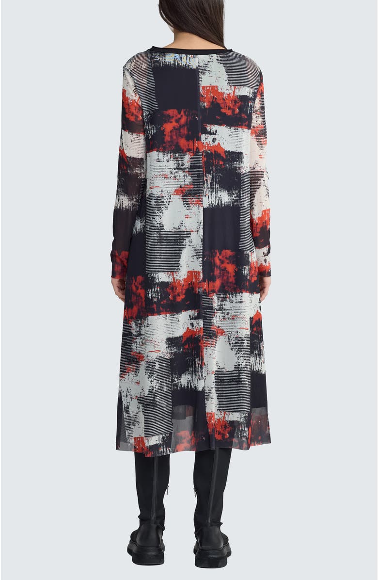 LUUKAA Aislinn Printed Dress, Alternate, color, Red Print