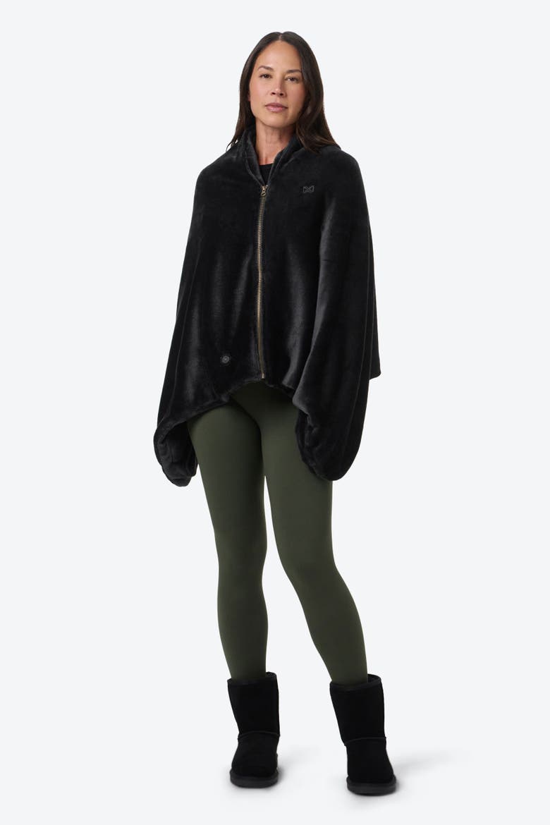 Haven Heated Cape, Alternate, color, Black