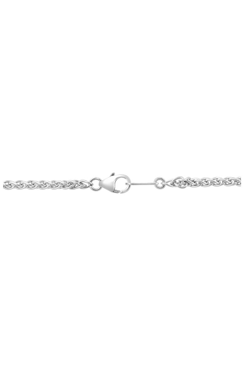 Sterling Silver Semprecious Stone & Diamond Pendant Necklace, Alternate, color, SILVER MULTI