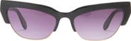 BCBGMAXAZRIA 56mm Extreme Kitten Combo Sunglasses