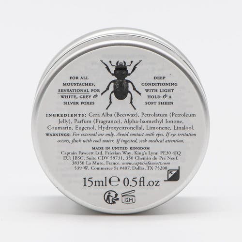 Captain Fawcett Bianco Classico Moustache Wax In White