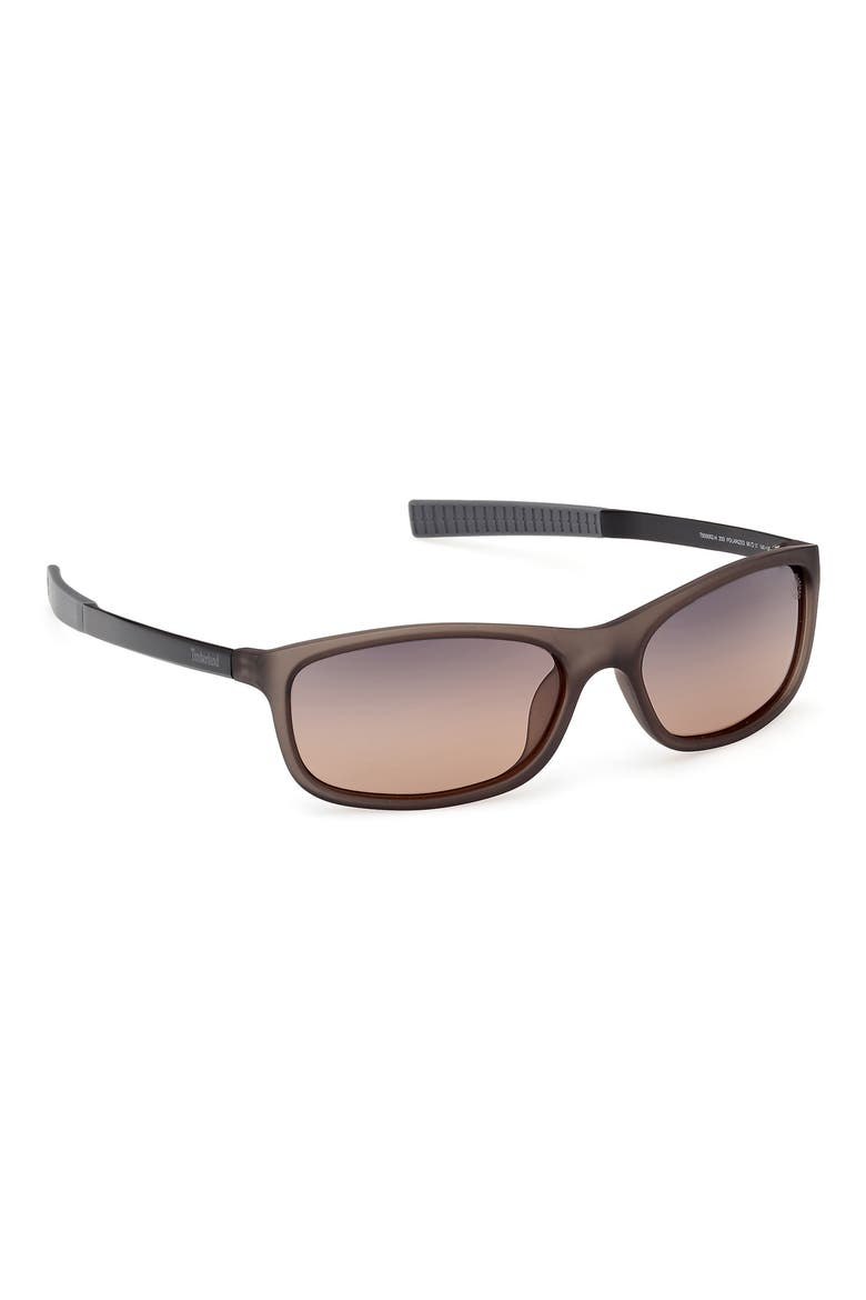 60mm Sunglasses, Alternate, color, GREY/ OTHER / SMOKE POLARIZED