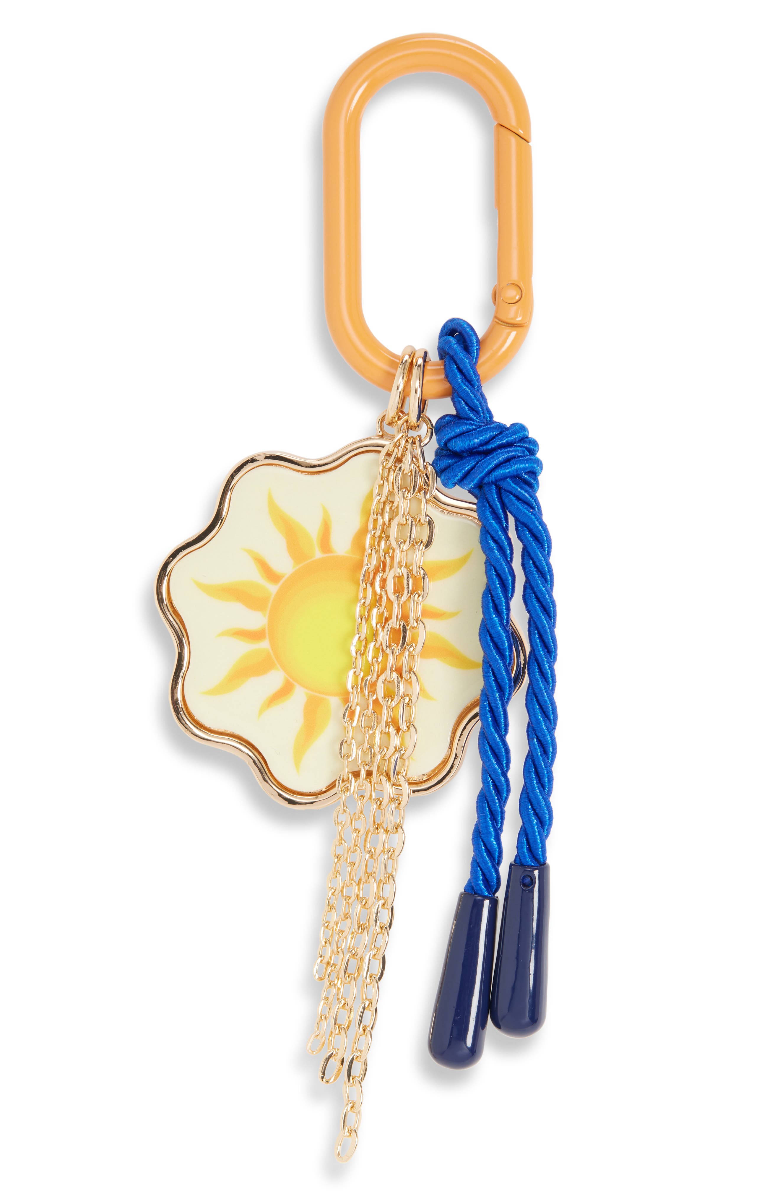 Chelsea28 Sun Cluster Bag Charm, Main, color, Yellow Multi- Gold