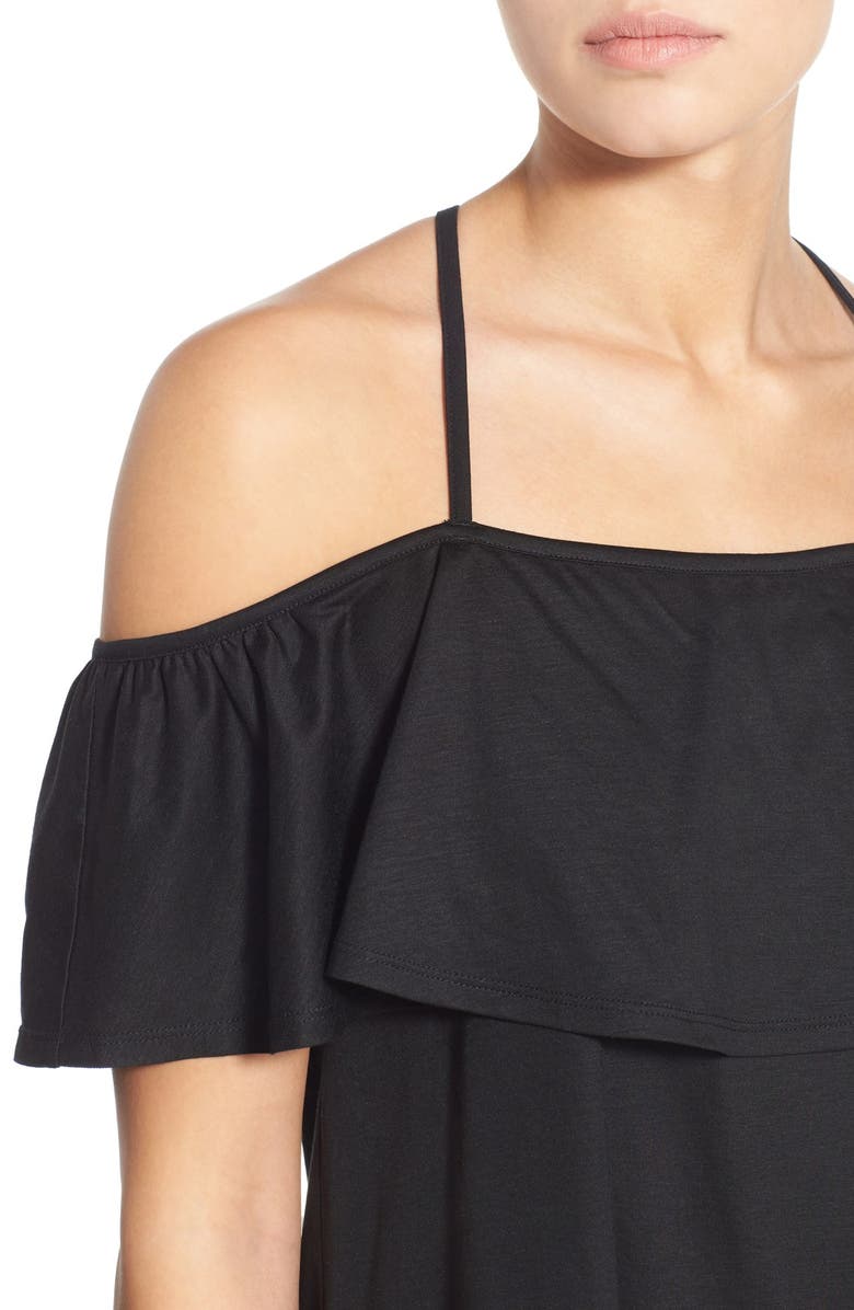 Chelsea28 Off the Shoulder Ruffle Top, Alternate, color, 
