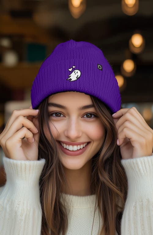 DALIX DALIX HEARTLY GHOST BEANIE 
