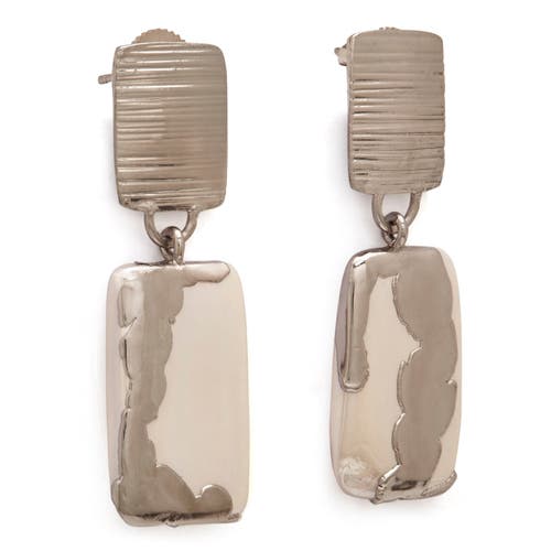 Dhwani Bhansal Zuri Drops In White Rhodium Plated