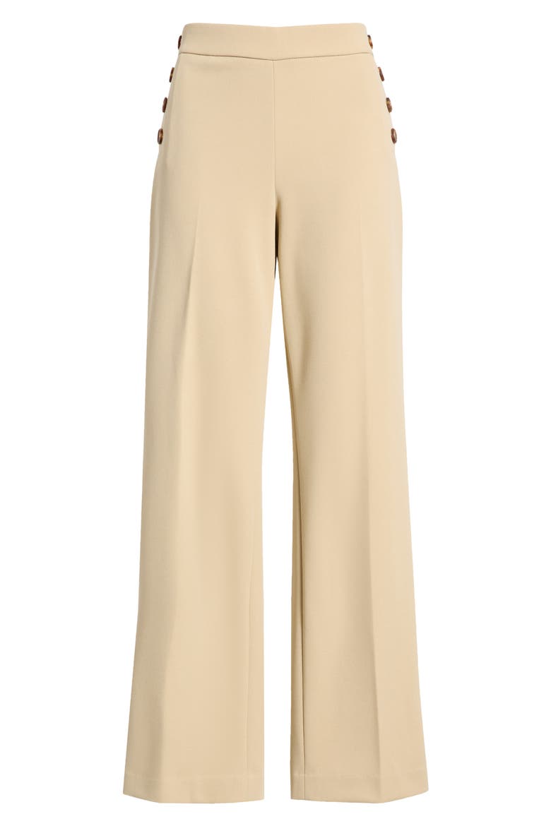 Pull-On Sailor Pants, Alternate, color, SAFARI
