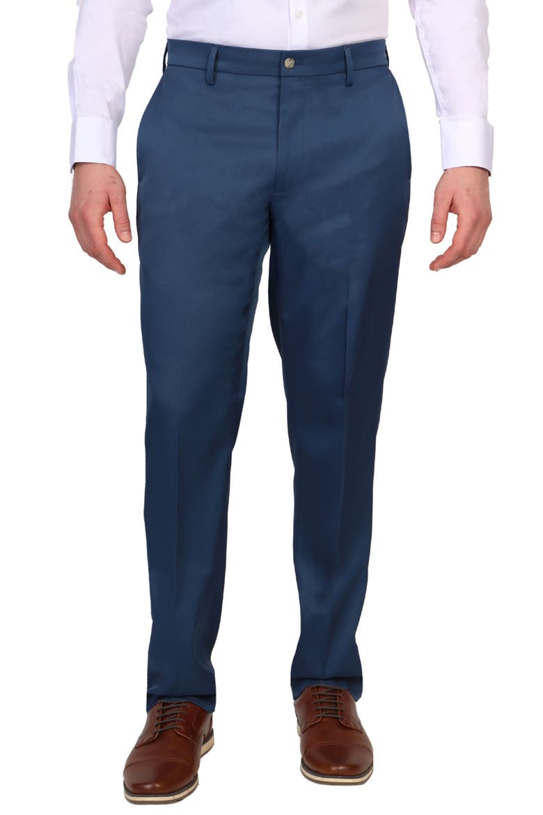 Tailored Performance Stretch Pants, Main, color, TRUE NAVY