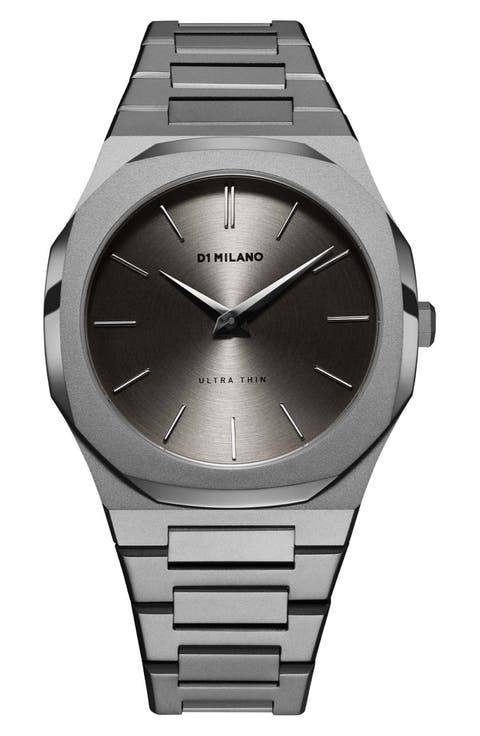 Ultrathin Bracelet Watch, 40mm