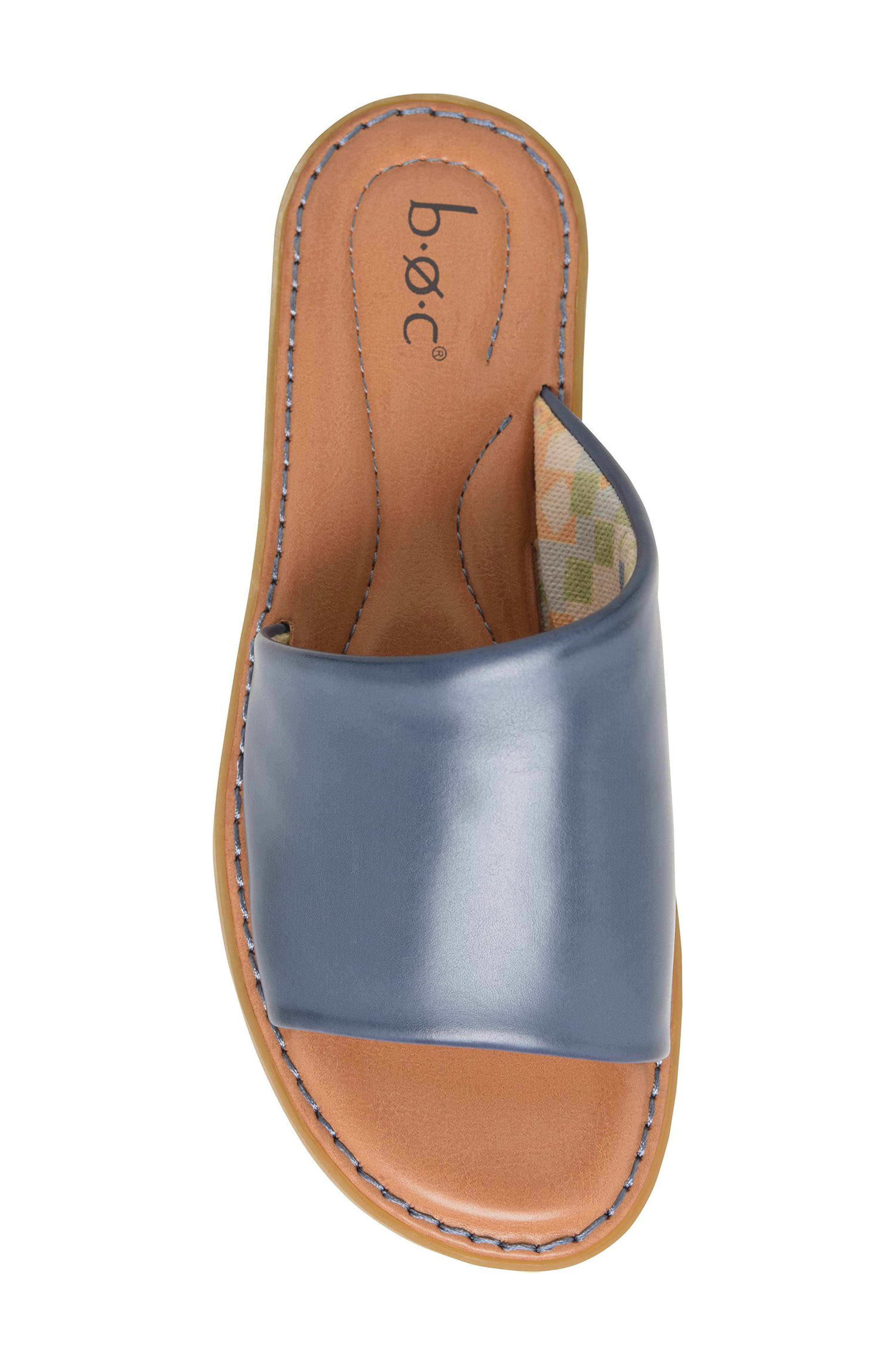 B O C BY BØRN Keely Slide Sandal, Alternate, color, Navy