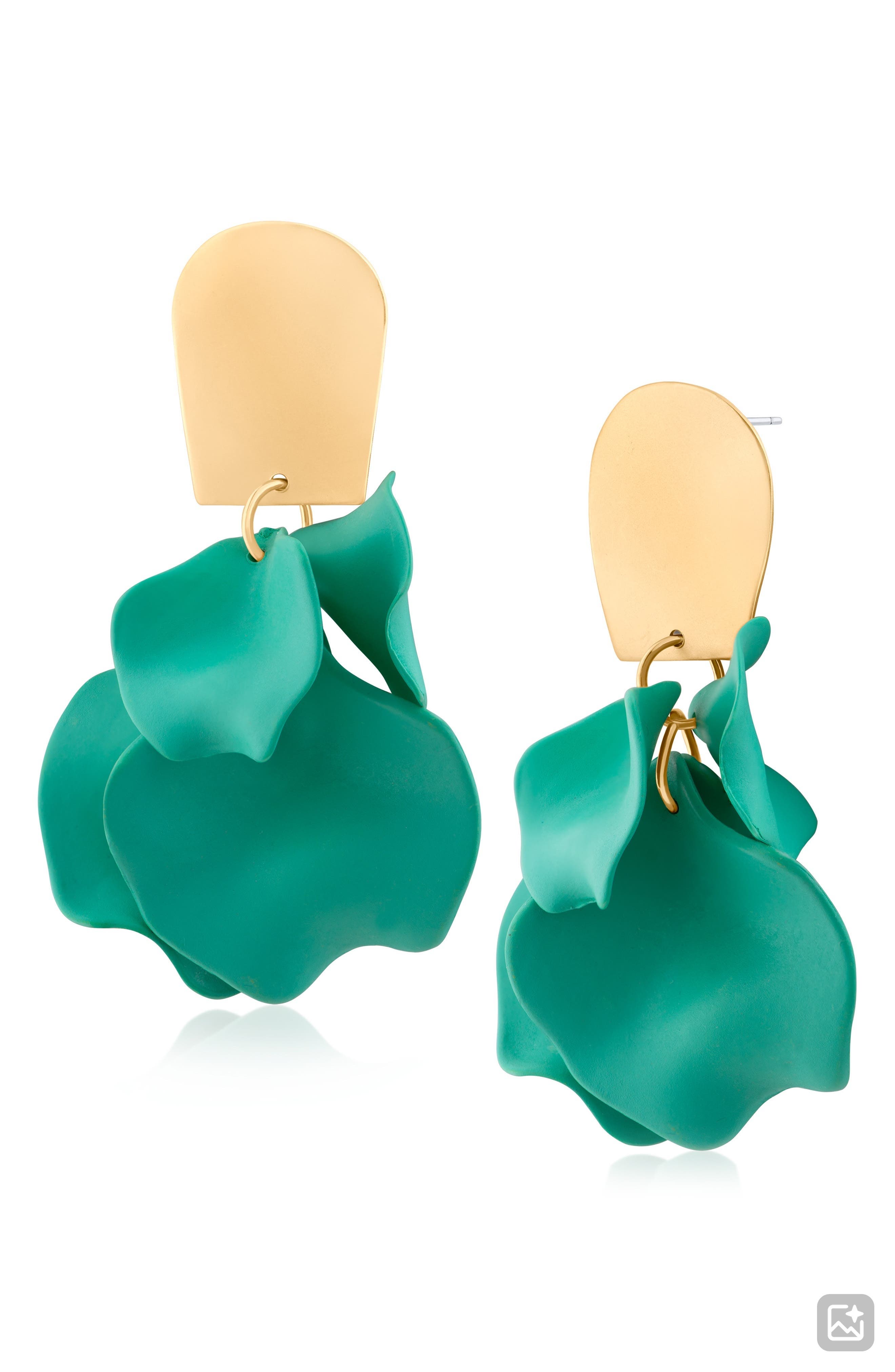 TEAL/ GOLD