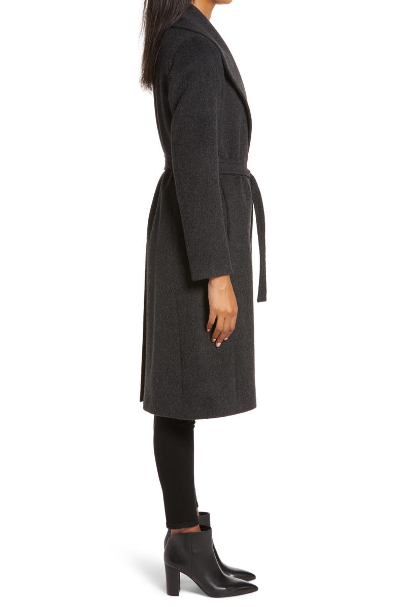 HiSO Alpaca Blend Wrap Coat, Alternate, color, 