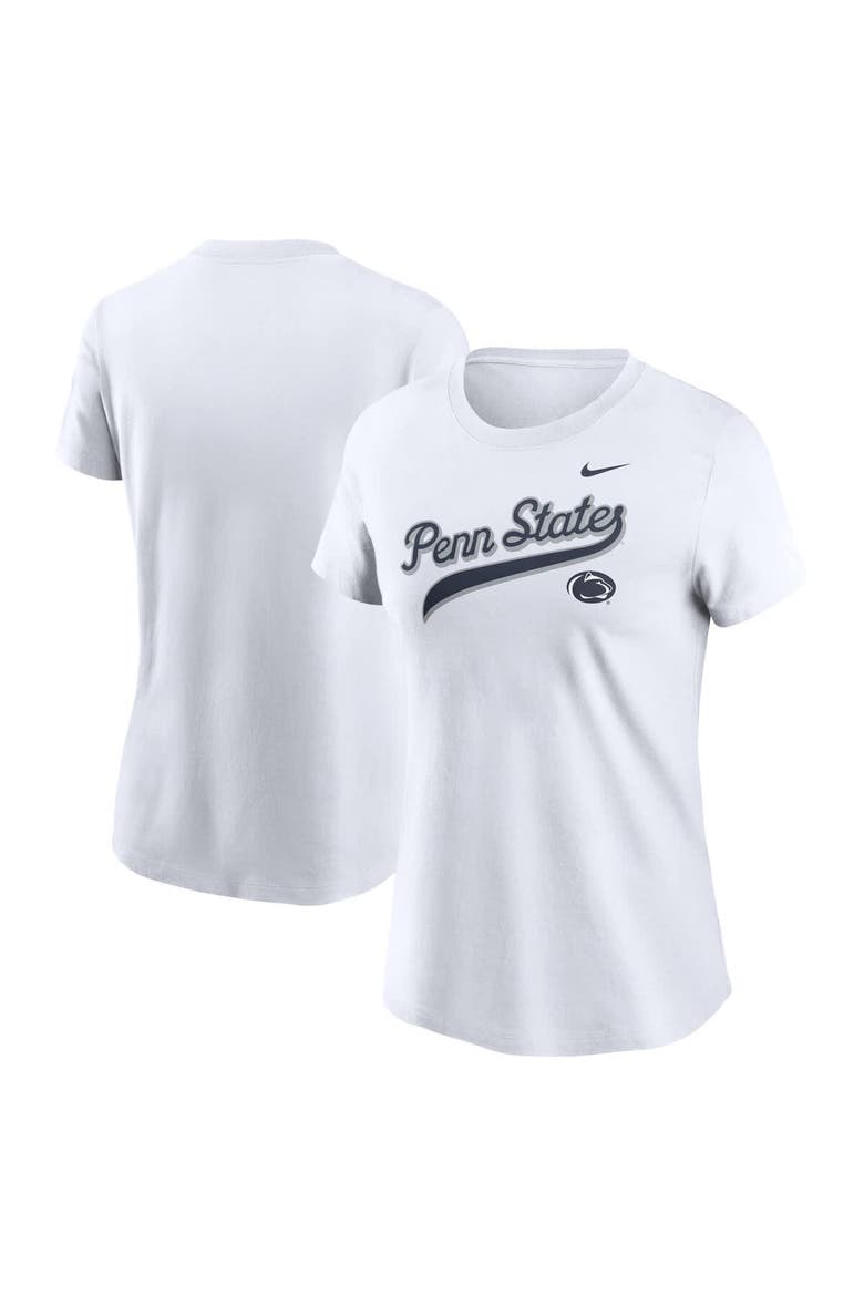 Women's Nike White Penn State Nittany Lions Local Script T-Shirt, Main, color, White