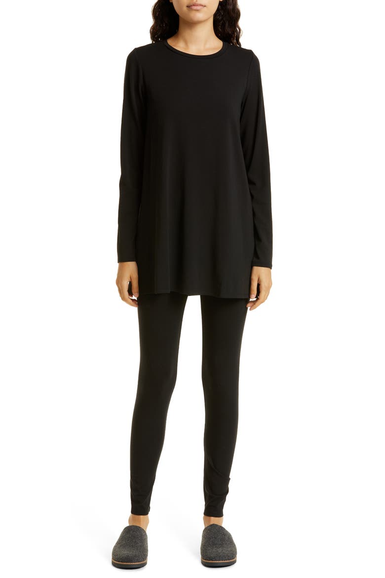 Ankle Leggings, Alternate, color, BLACK