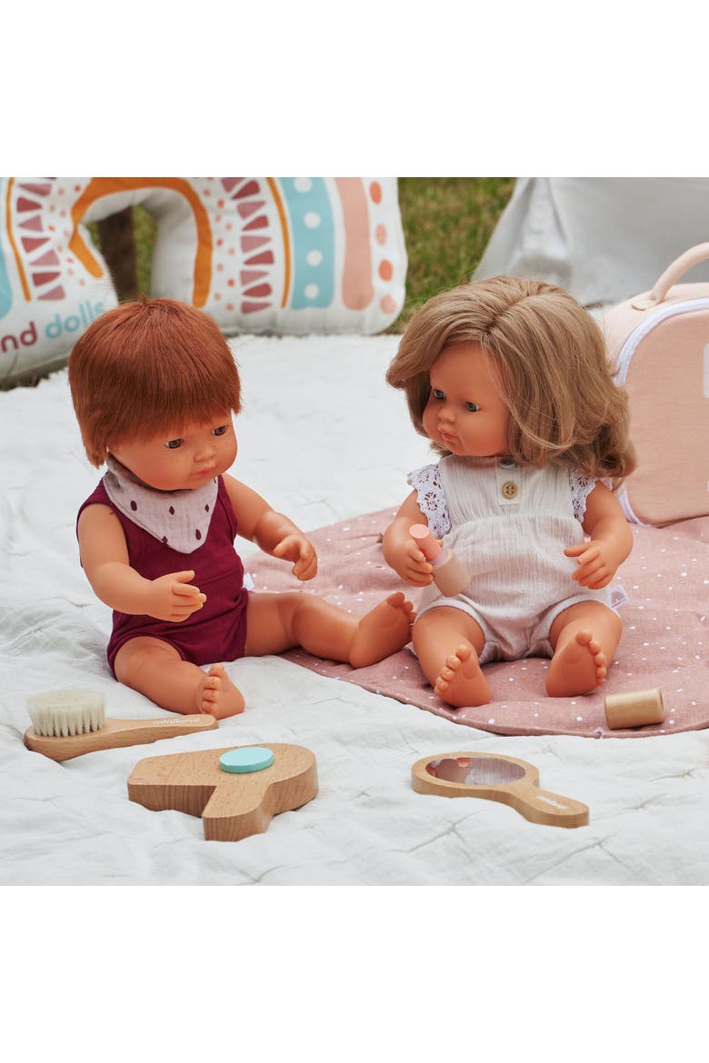 Baby Boy Doll with Hair - 15 inch, Alternate, color, Light Beige