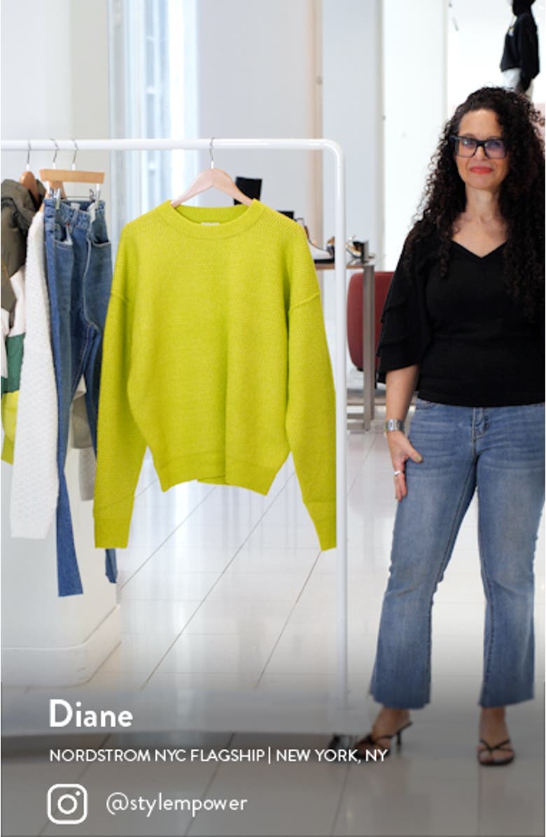Exposed Seam Sweater, sales video thumbnail