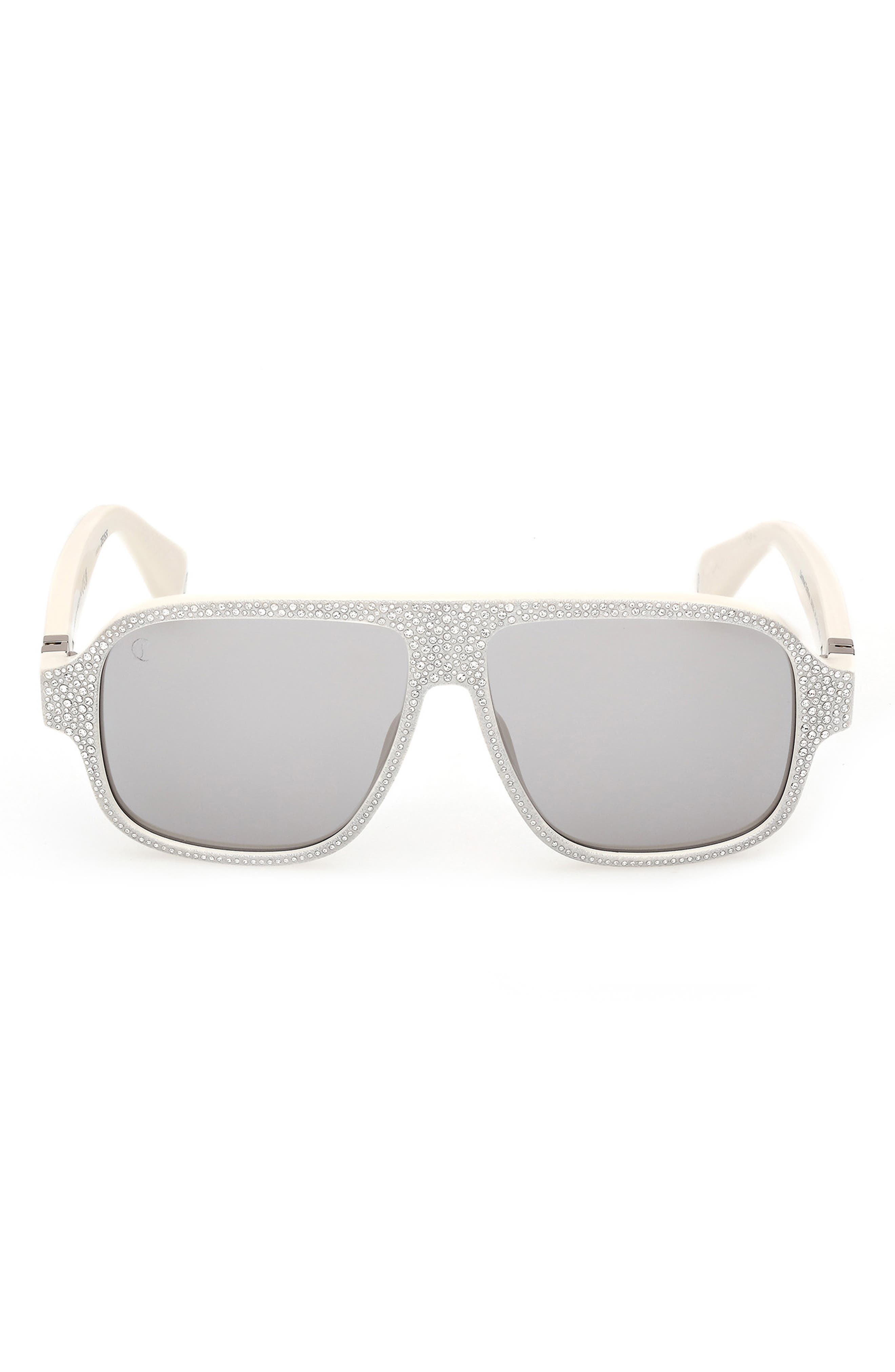 selected WHITE / SMOKE MIRROR