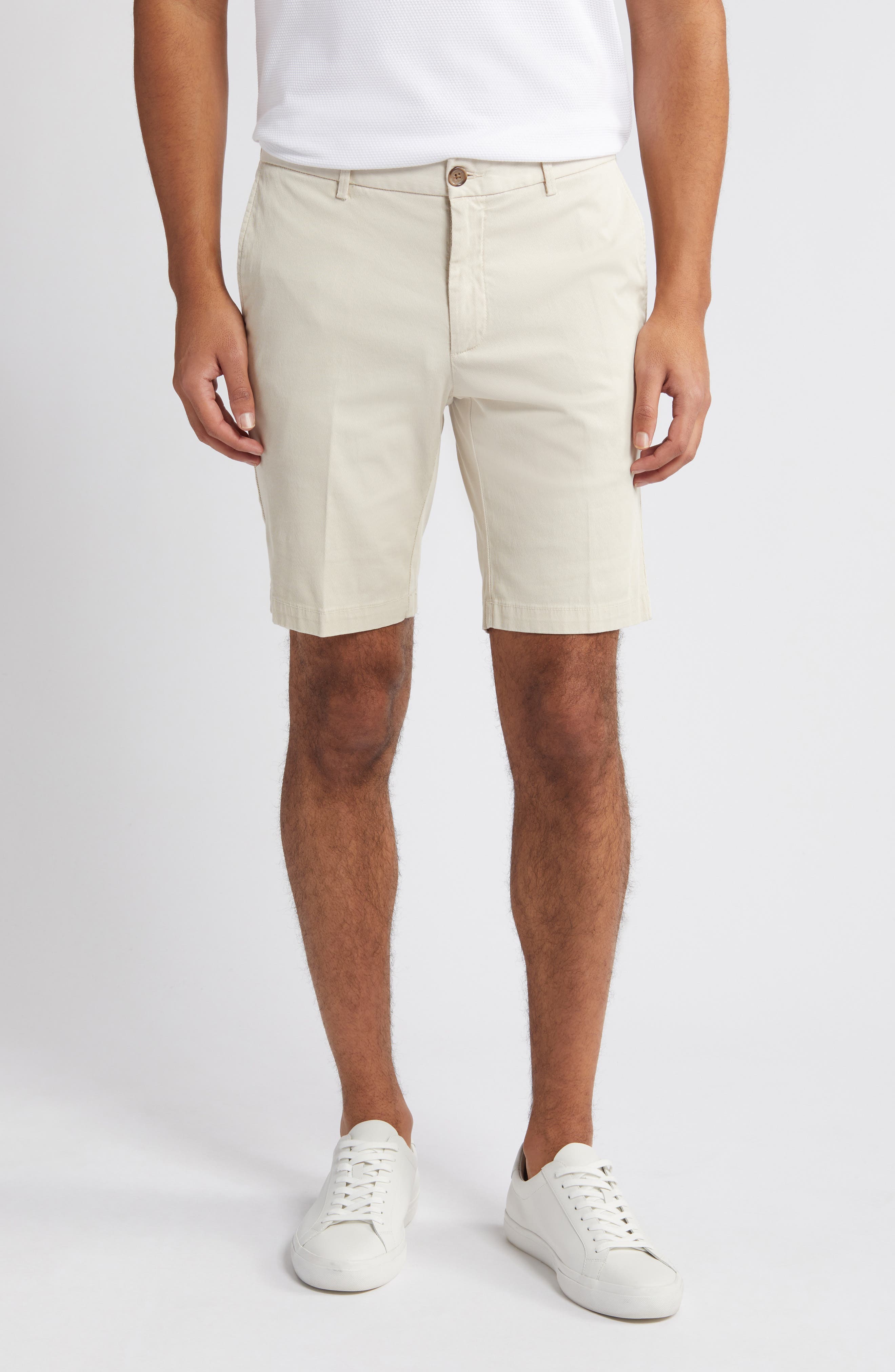 Scott Barber Stretch Cotton & Silk Shorts