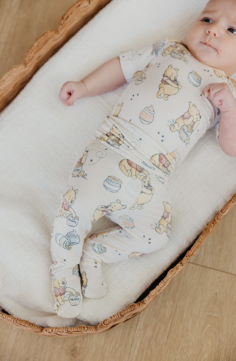 Copper Pearl Winnie the Pooh Hunny Footed Pants, Alternate, color, Hunny