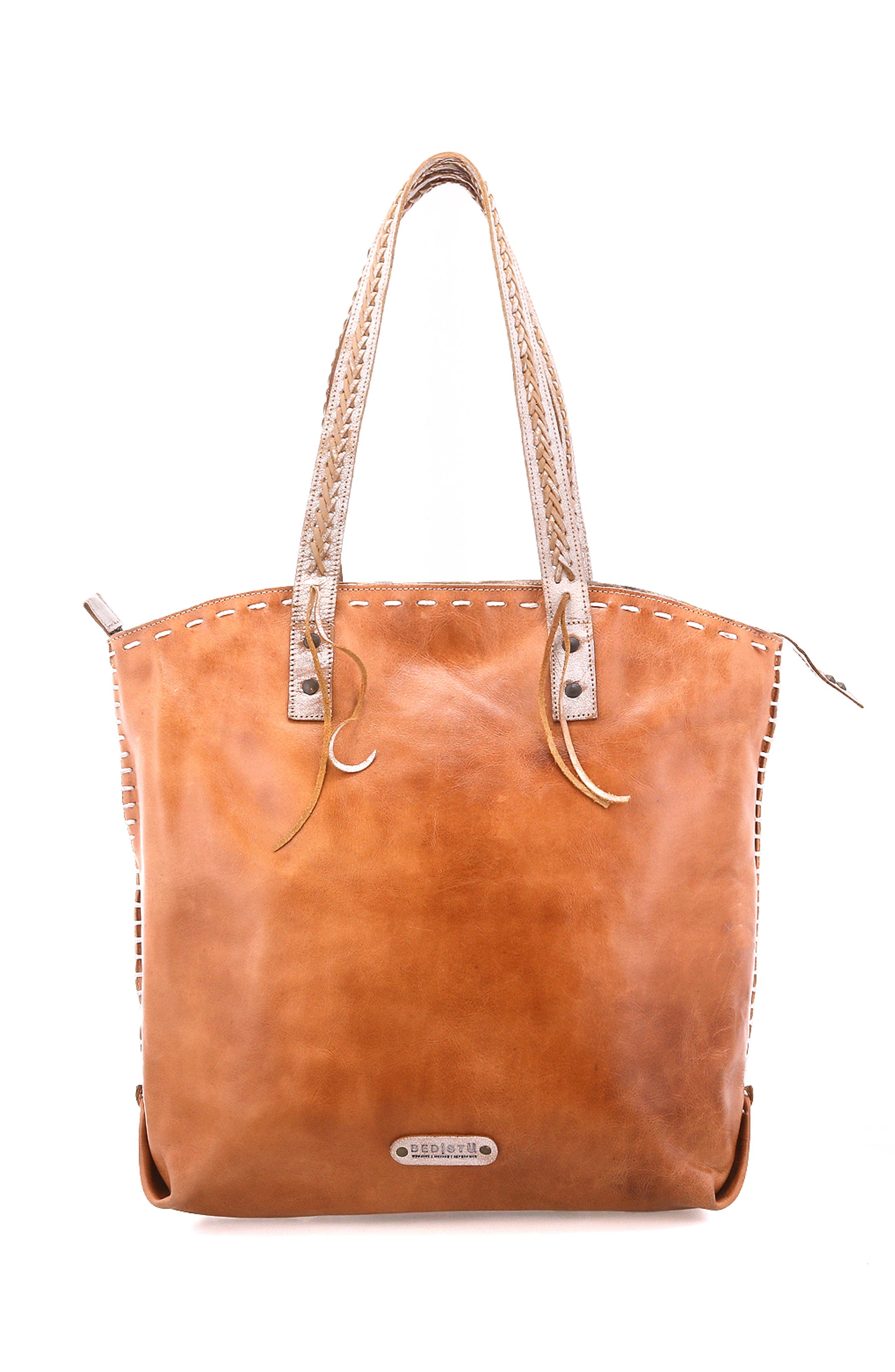 Bed Stu Barra II Tote Bag, Alternate, color, Tan Rustic Nectar Lux
