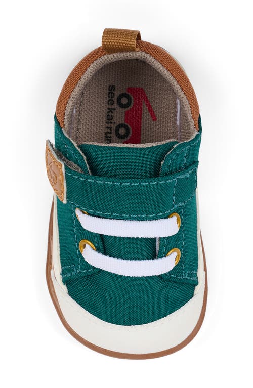 See Kai Run Kids' Stevie Mini Sneaker In Green