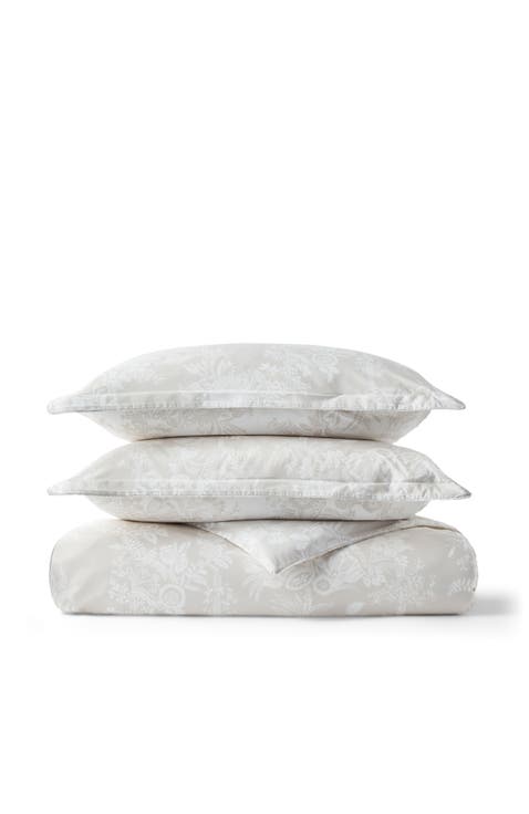 Beatrice Luxury Cotton Percale Jacquard Duvet Cover Sets