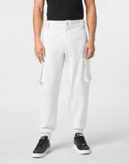 PHILIPP PLEIN Velvet Long Trousers Cargo Fit Men