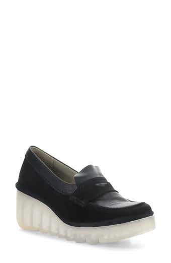 Bilz Platform Wedge Loafer