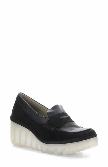 Bilz Platform Wedge Loafer