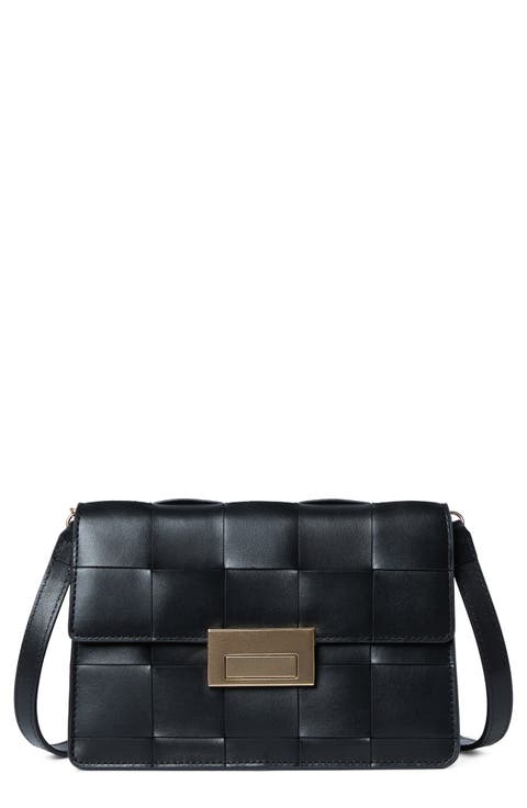 Delphine Leather Shoulder Bag