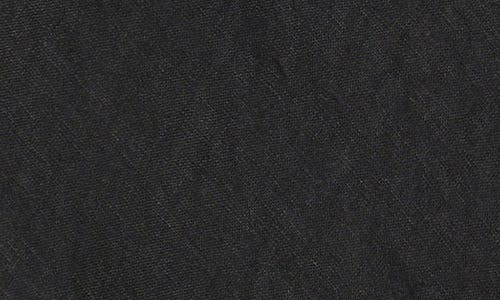 Madewell Linen Maxi Slip Skirt In Jet Black