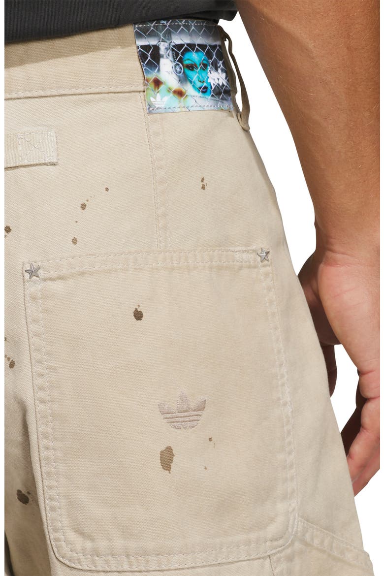 Barrel Wide Leg Pants, Alternate, color, WONDER BEIGE