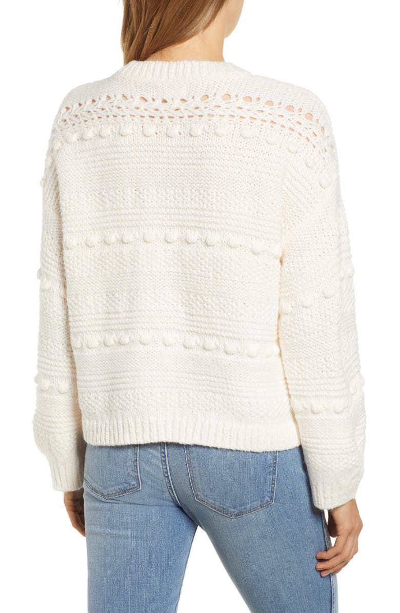 Lou & Grey Elmira Winterweave Sweater, Alternate, color, 