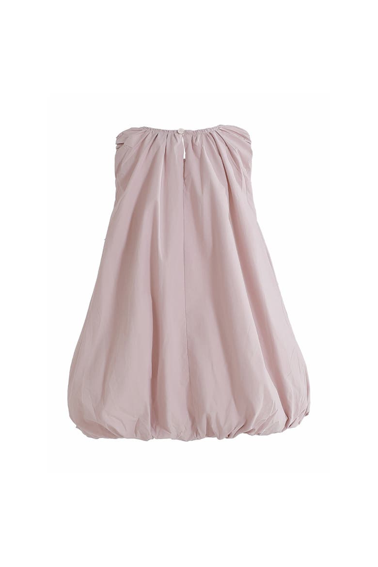 Verona Bow Balloon Dress, Alternate, color, Pink