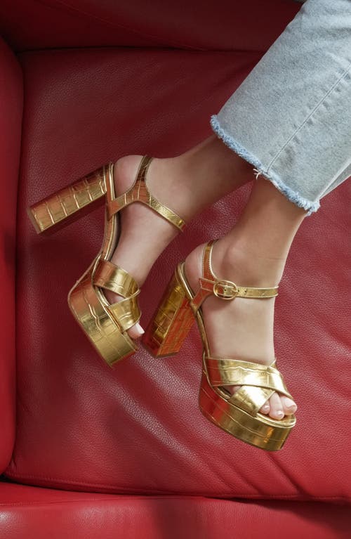 Andrea Gomez Andrea Gomez Bella Sandal In Gold