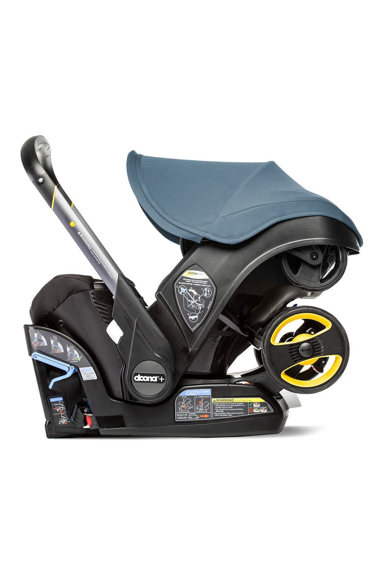 Convertible Infant Car Seat/Compact Stroller System with Base, Alternate, color, OCEAN BLUE