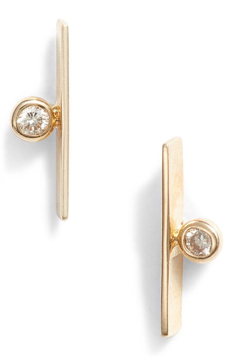 Madrid Diamond Stud Earrings