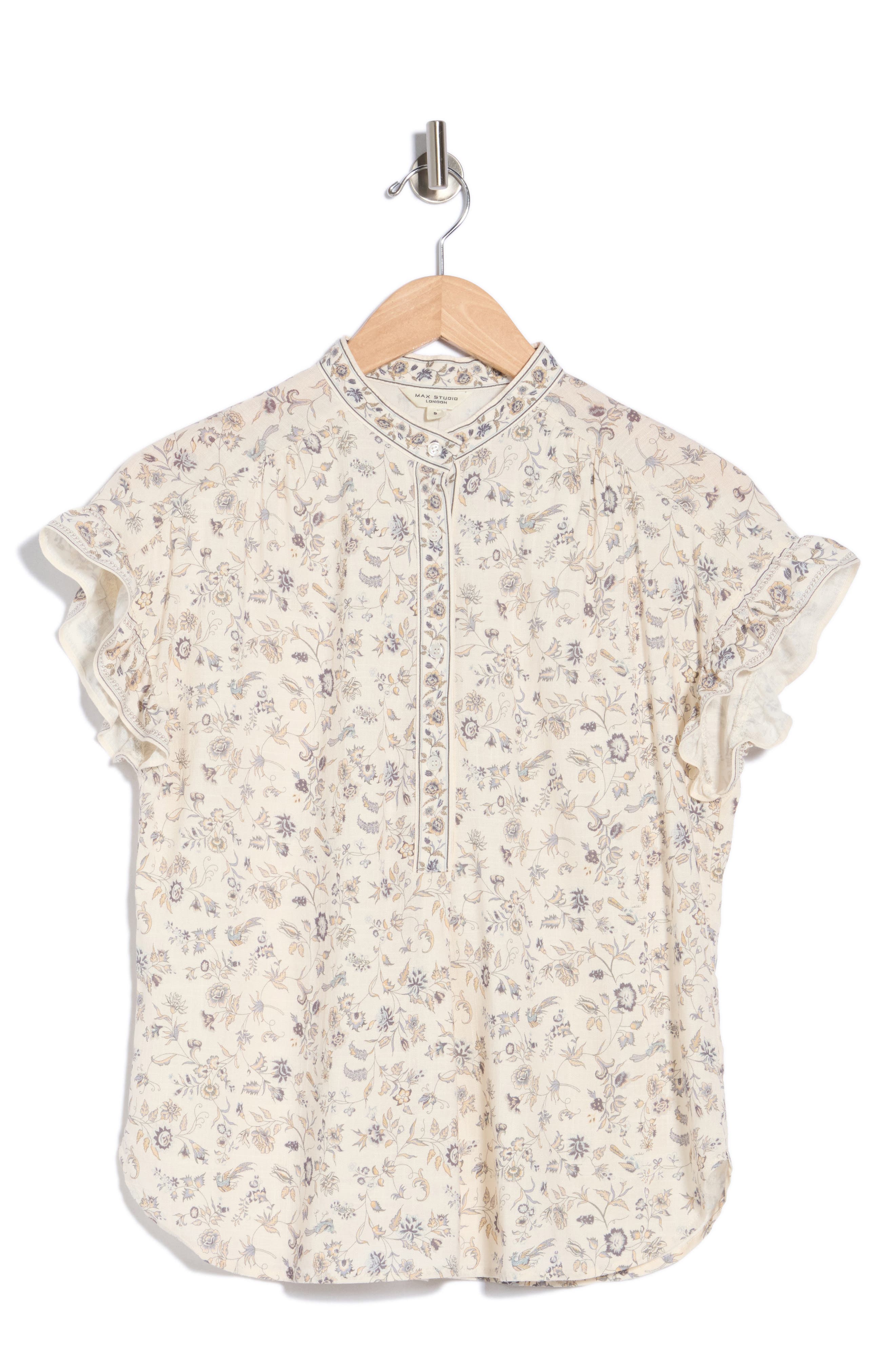 Flutter Sleeve Top