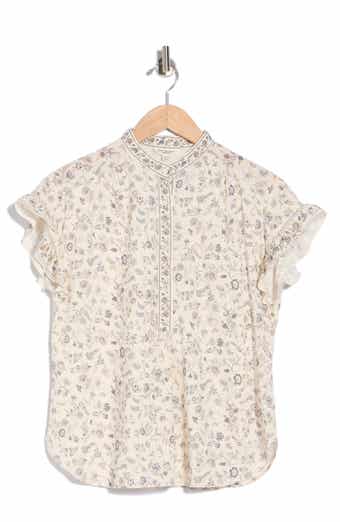Flutter Sleeve Top