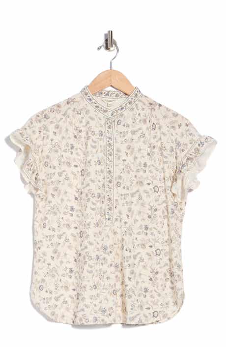 Flutter Sleeve Top