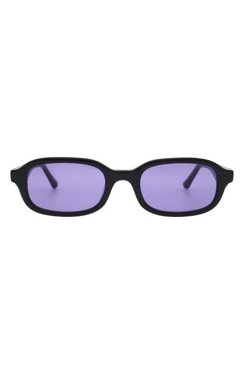 49mm Rectangular Sunglasses