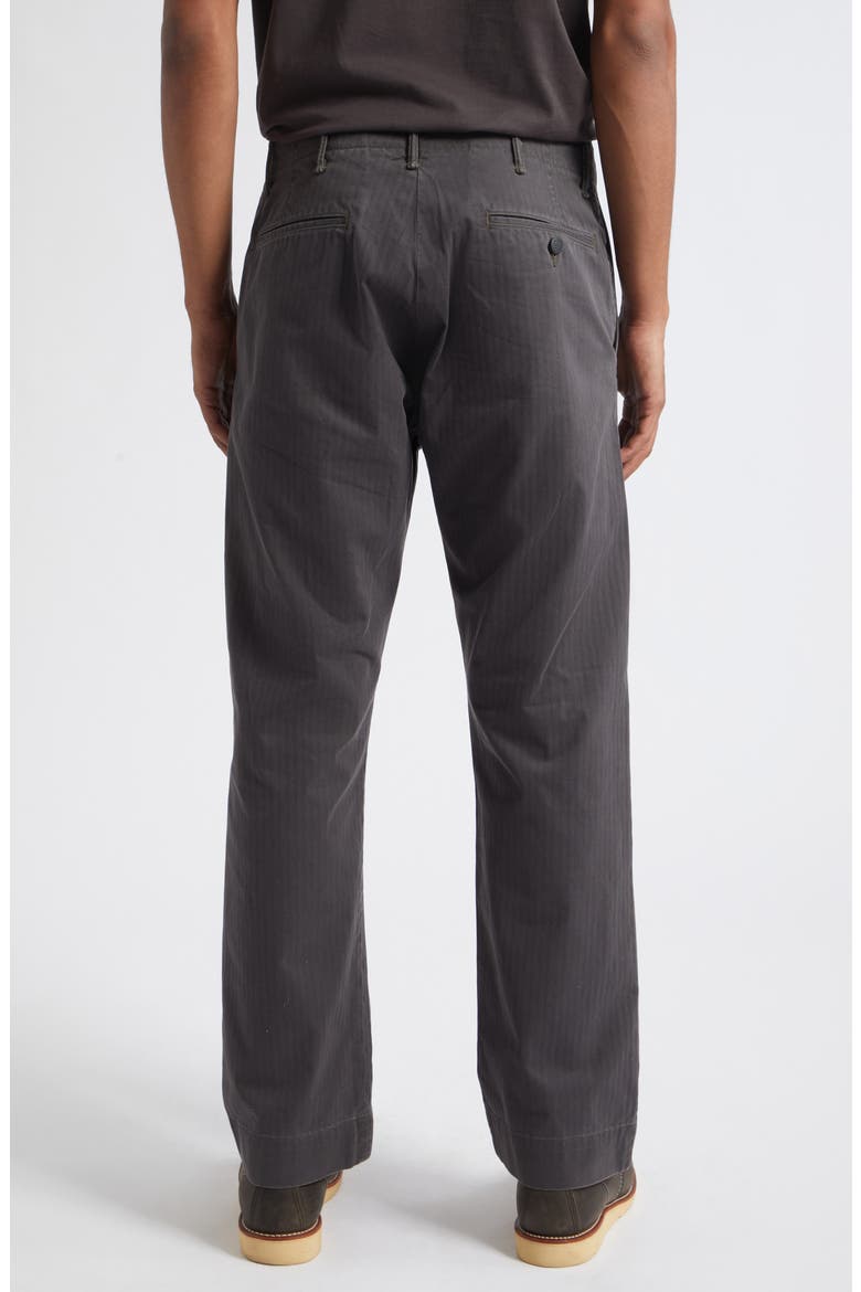Cotton Herringbone Twill Field Pants, Alternate, color, WASHED BLACK