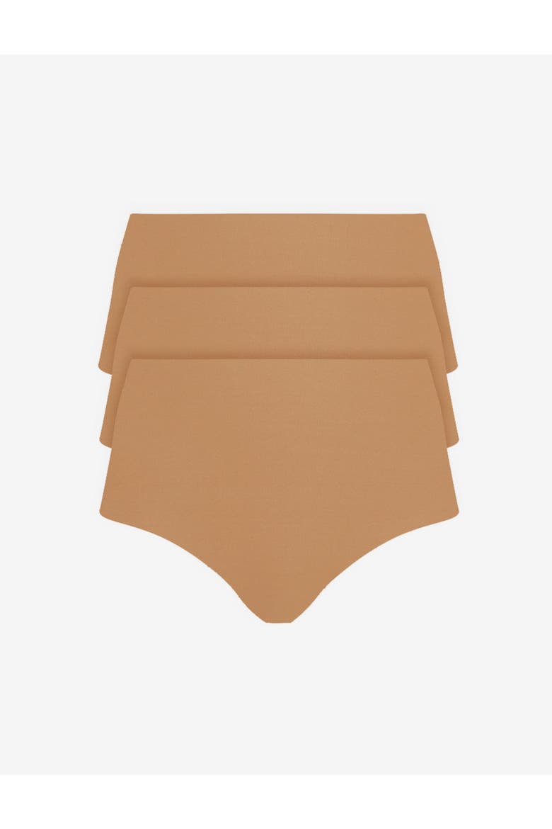 Classic High Rise Bikini 3-Pack, Alternate, color, Beige