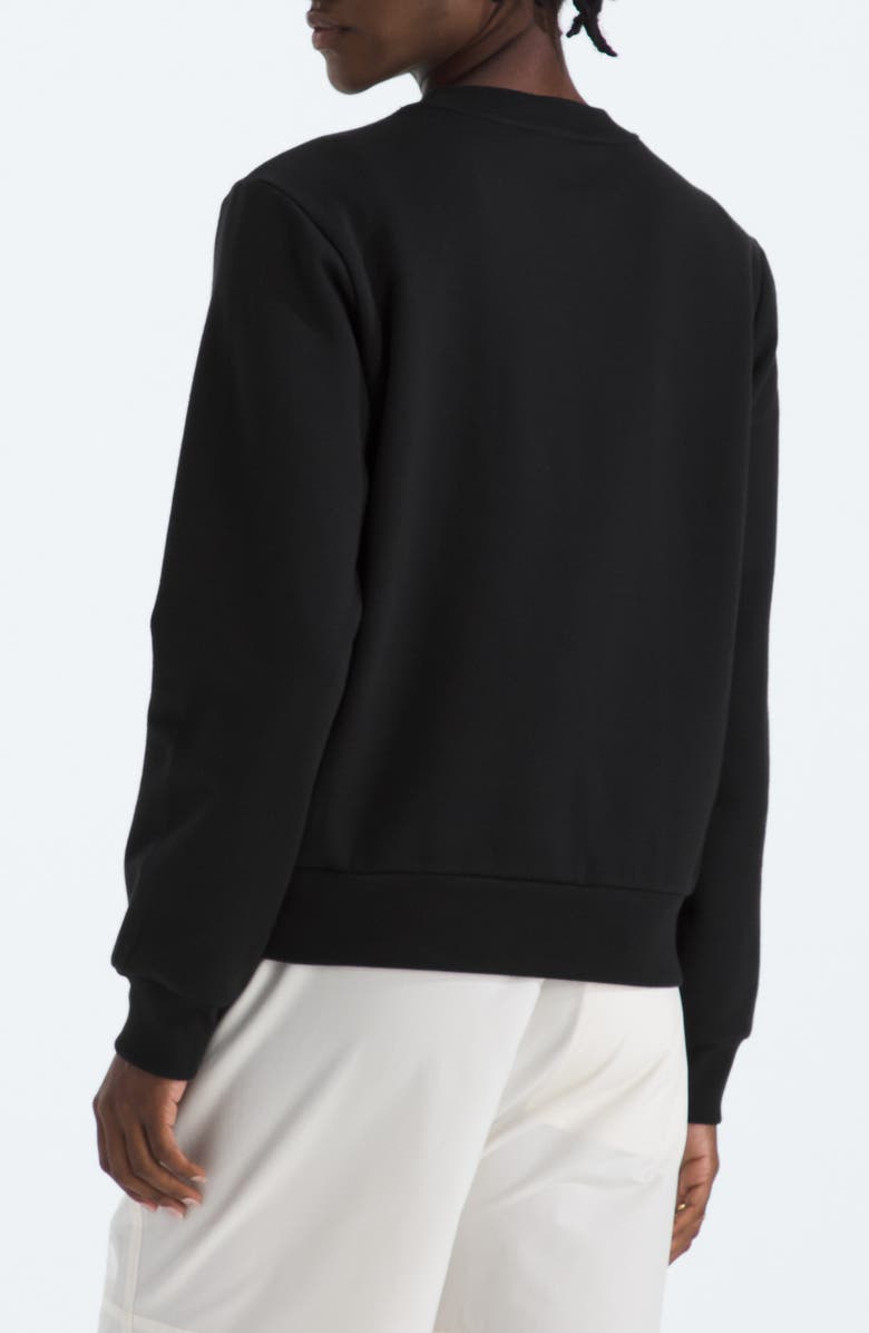 The North Face Evolution Simple Dome Crewneck Sweatshirt, Alternate, color, Tnf Black